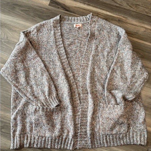 EVRI Multicolor Knit Cardigan - Picture 1 of 2